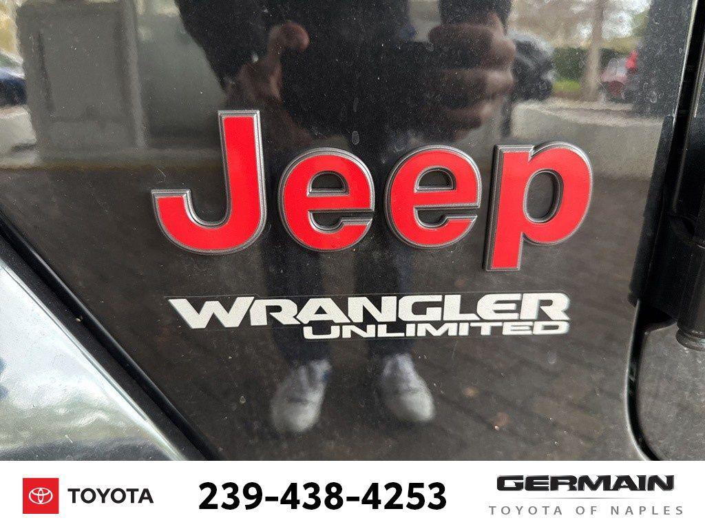used 2018 Jeep Wrangler Unlimited car, priced at $28,986