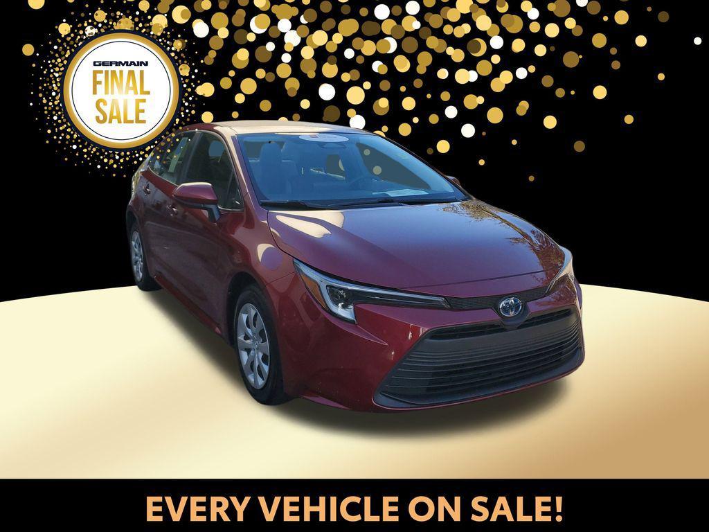 used 2023 Toyota Corolla Hybrid car, priced at $19,553