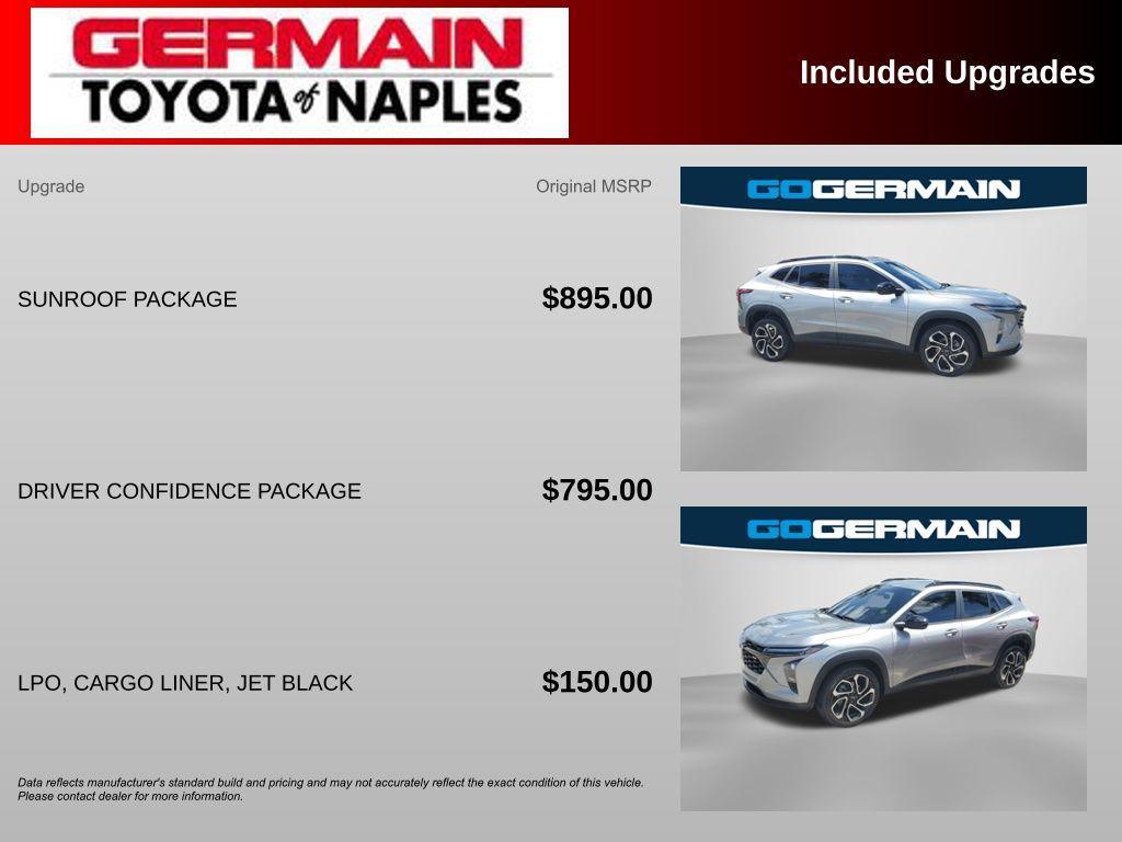 used 2024 Chevrolet Trax car, priced at $22,020
