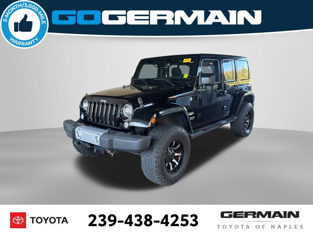 used 2015 Jeep Wrangler Unlimited car, priced at $20,986