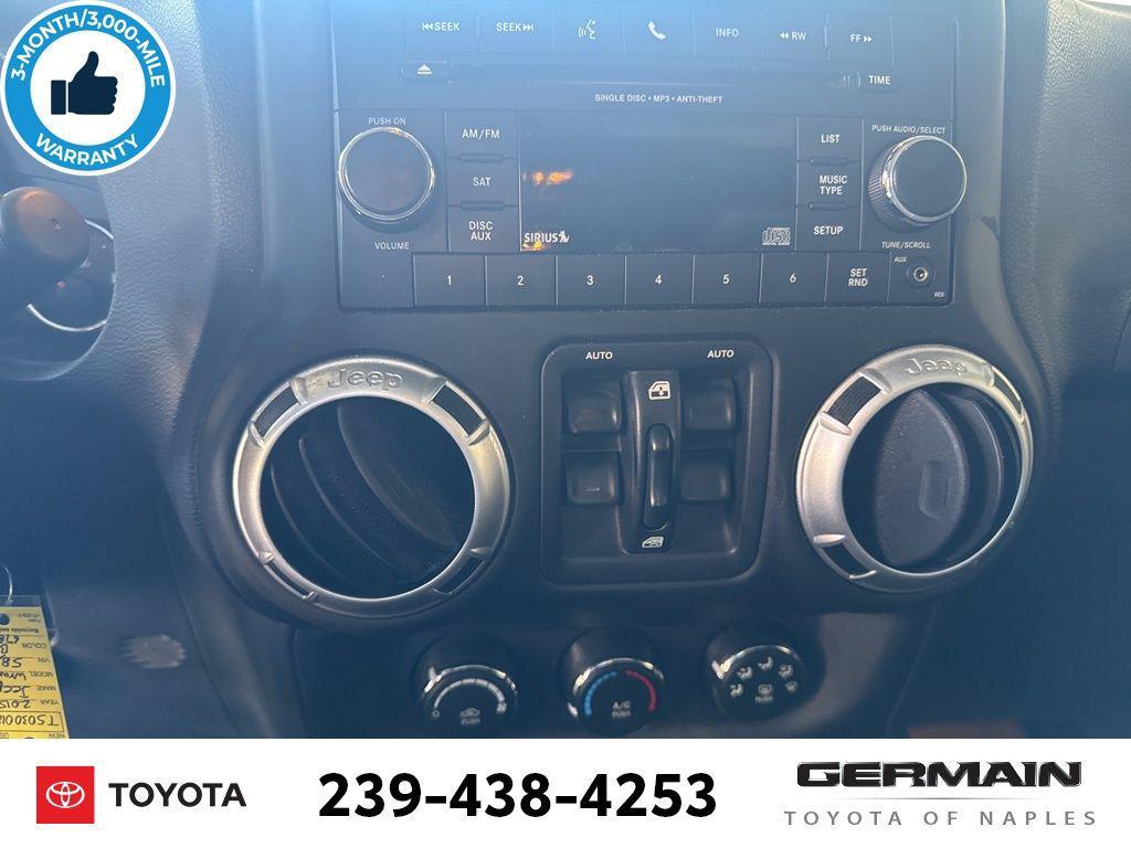 used 2015 Jeep Wrangler Unlimited car, priced at $20,986