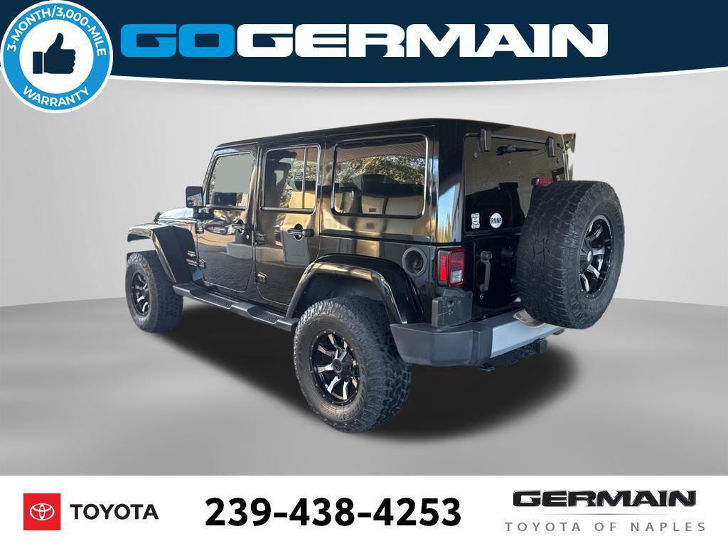 used 2015 Jeep Wrangler Unlimited car, priced at $20,986