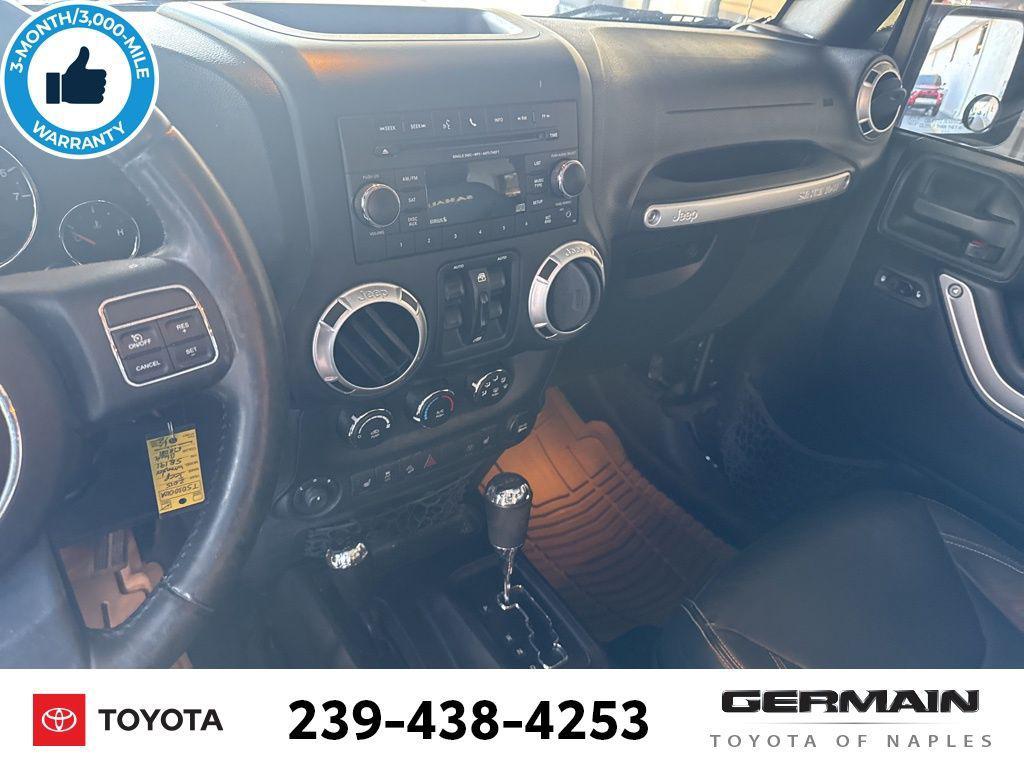 used 2015 Jeep Wrangler Unlimited car, priced at $20,986