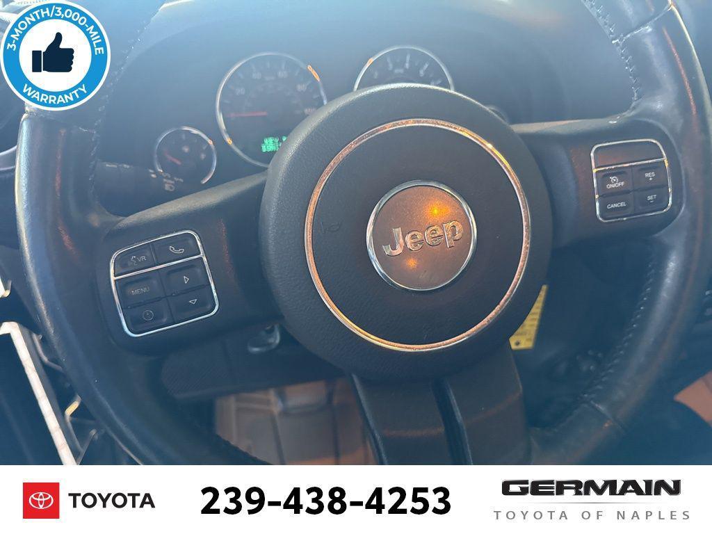 used 2015 Jeep Wrangler Unlimited car, priced at $20,986