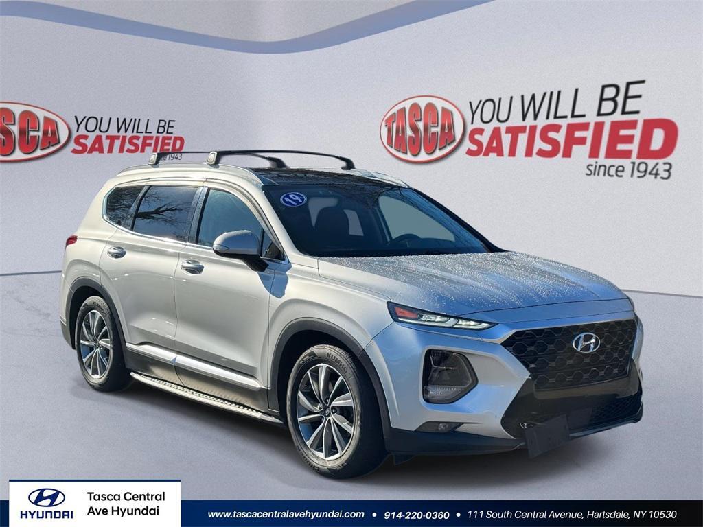 used 2019 Hyundai Santa Fe car, priced at $15,300