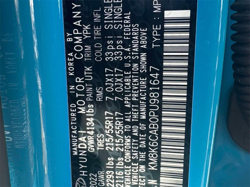 used 2023 Hyundai Kona car, priced at $20,117