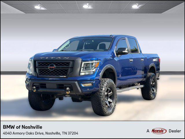 used 2021 Nissan Titan car, priced at $38,796