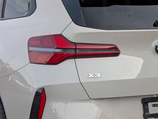used 2025 BMW X3 car, priced at $60,498