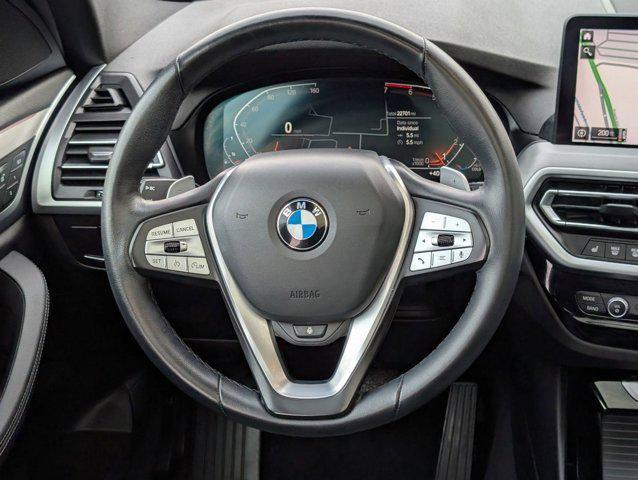 used 2022 BMW X3 car, priced at $35,498