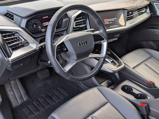 used 2024 Audi Q4 e-tron car, priced at $30,399