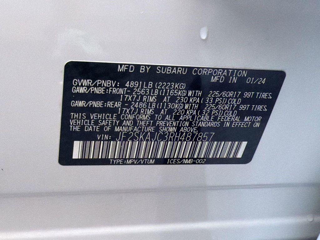 used 2024 Subaru Forester car, priced at $28,796