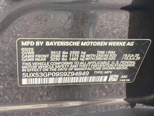 used 2025 BMW X3 car, priced at $48,699