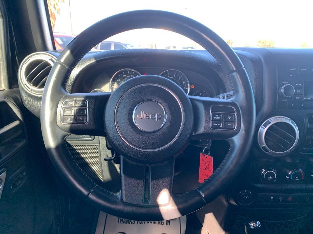used 2015 Jeep Wrangler Unlimited car, priced at $19,950