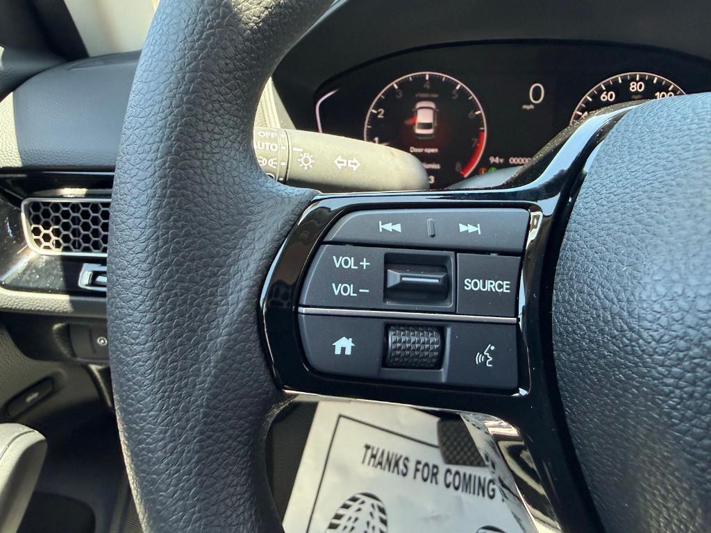 new 2026 Honda Civic car, priced at $25,390
