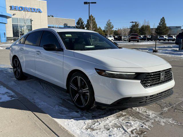 used 2024 Honda Accord Hybrid car, priced at $27,499