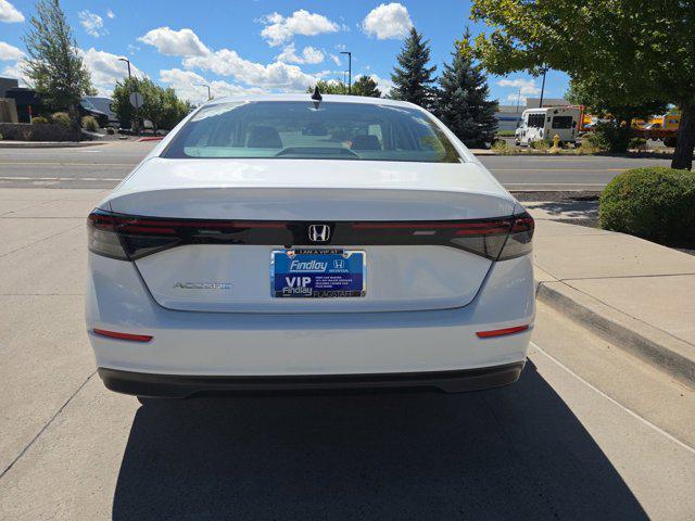 new 2025 Honda Accord car, priced at $31,012