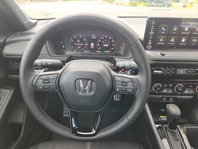 new 2025 Honda Accord Hybrid car, priced at $33,555