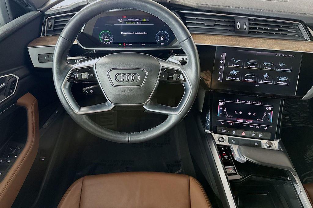 used 2022 Audi e-tron car, priced at $21,992