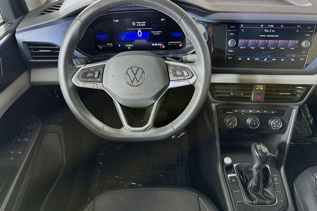 used 2022 Volkswagen Taos car, priced at $18,824