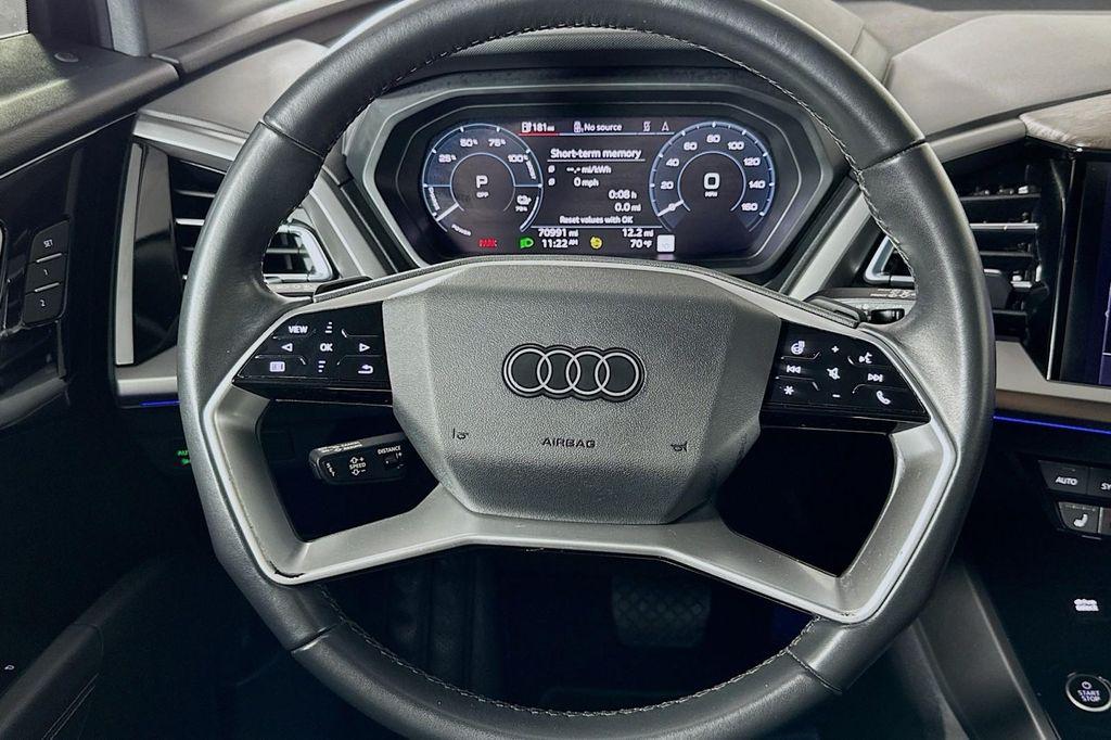 used 2023 Audi Q4 e-tron car, priced at $21,883