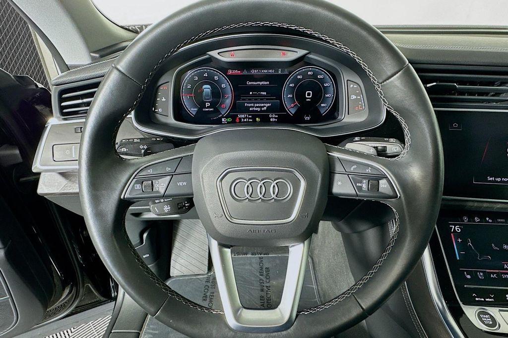 used 2023 Audi Q8 car, priced at $46,563