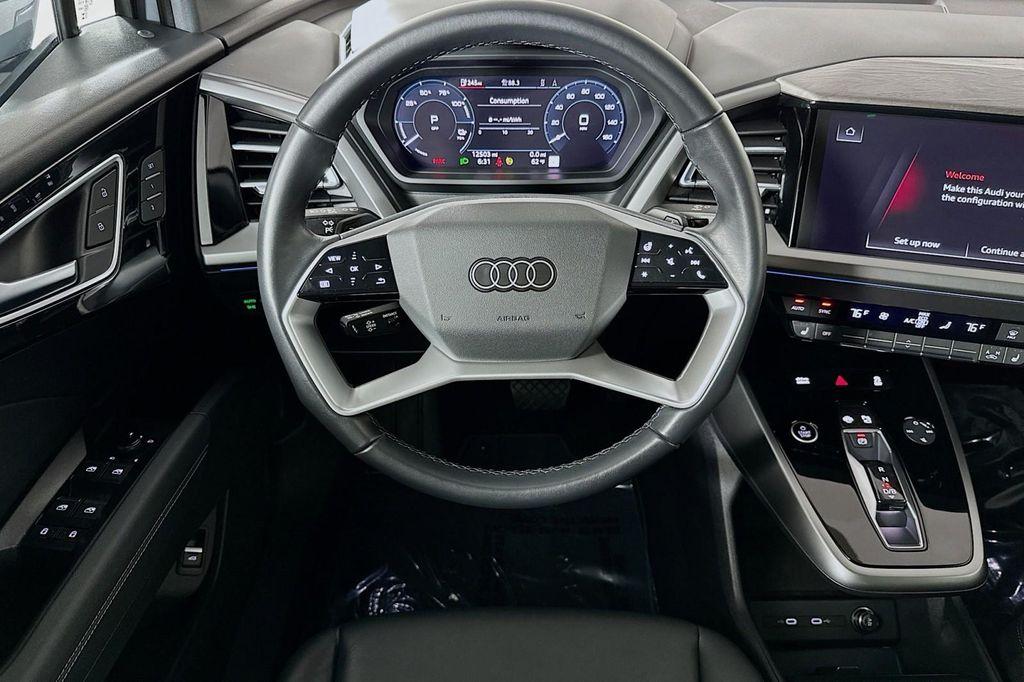 used 2024 Audi Q4 e-tron Sportback car, priced at $34,293