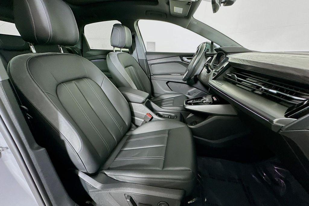 used 2024 Audi Q4 e-tron Sportback car, priced at $34,293