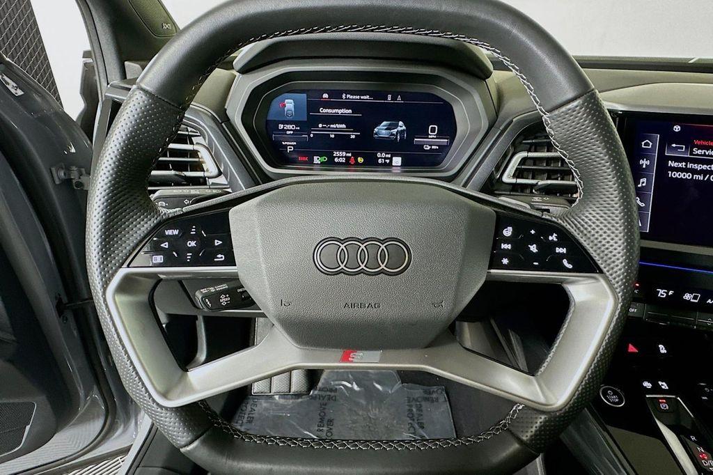 used 2024 Audi Q4 e-tron Sportback car, priced at $37,484