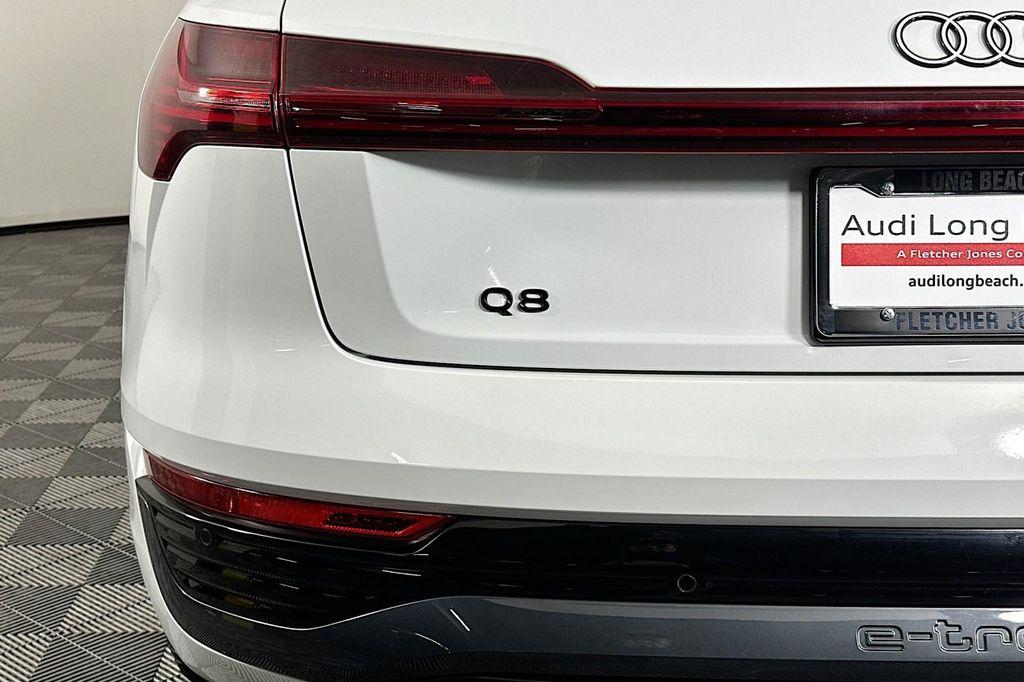 used 2024 Audi Q8 e-tron car, priced at $33,841