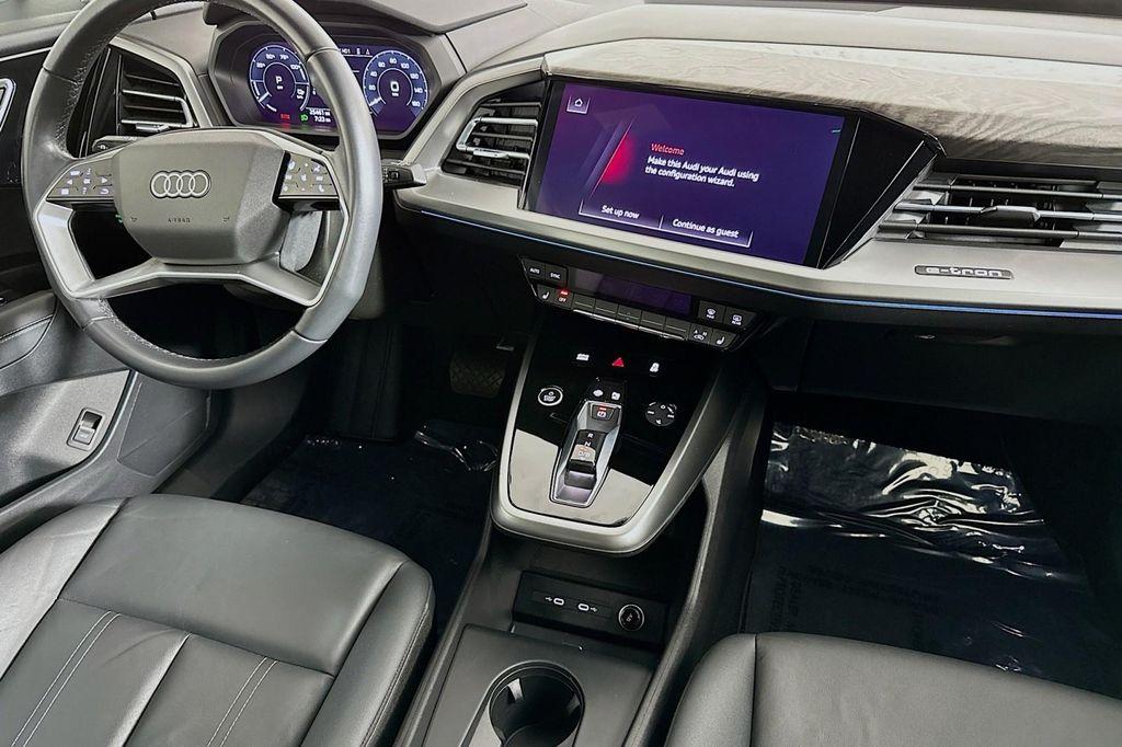 used 2023 Audi Q4 e-tron car, priced at $26,323