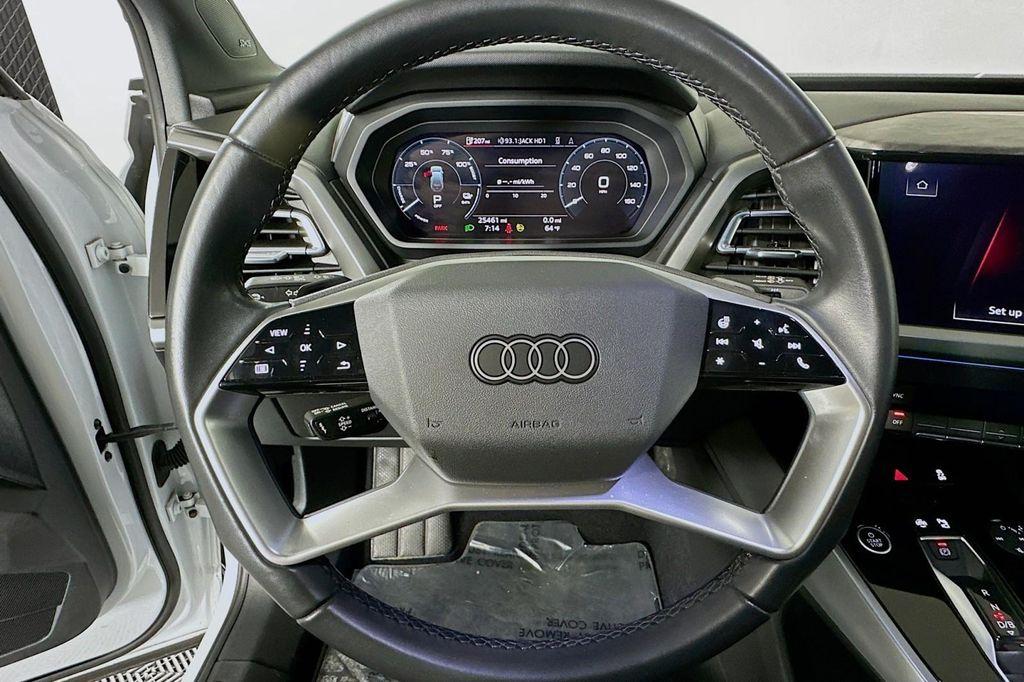 used 2023 Audi Q4 e-tron car, priced at $26,323