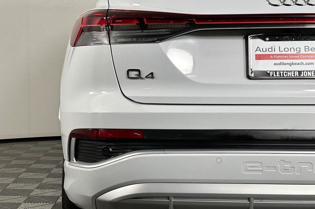 used 2023 Audi Q4 e-tron car, priced at $26,323