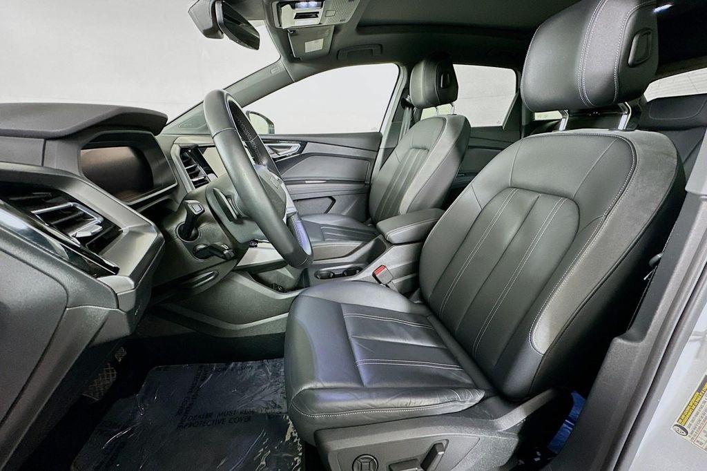 used 2023 Audi Q4 e-tron car, priced at $26,323