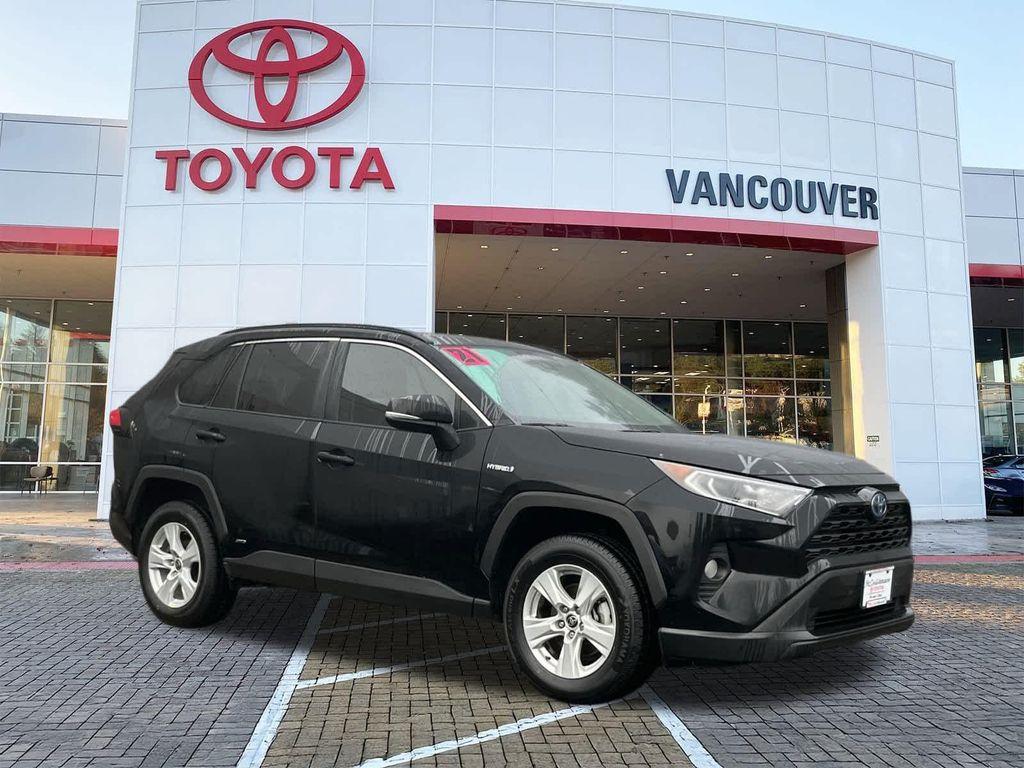 used 2021 Toyota RAV4 Hybrid car, priced at $18,888