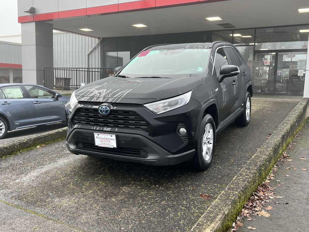 used 2021 Toyota RAV4 Hybrid car, priced at $18,888