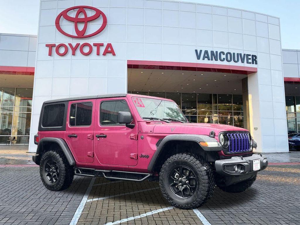 used 2024 Jeep Wrangler car, priced at $39,111