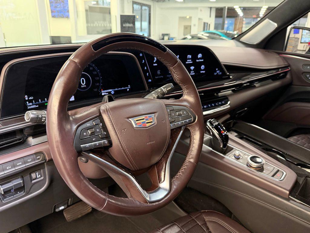 used 2021 Cadillac Escalade car, priced at $72,900