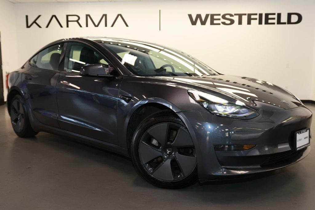 used 2023 Tesla Model 3 car, priced at $23,455