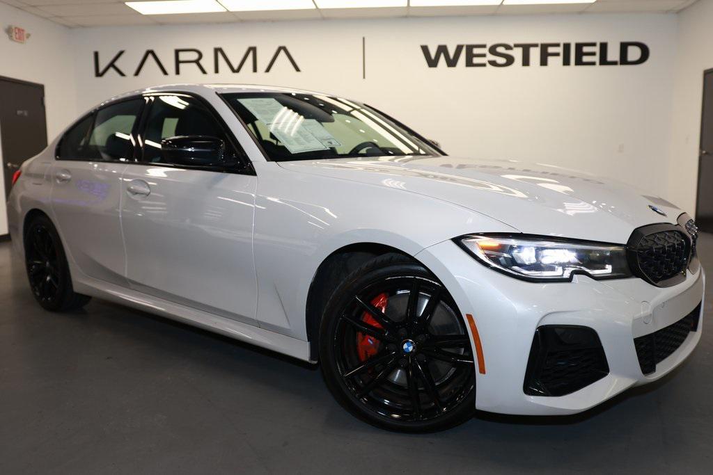 used 2021 BMW M340 car, priced at $42,061