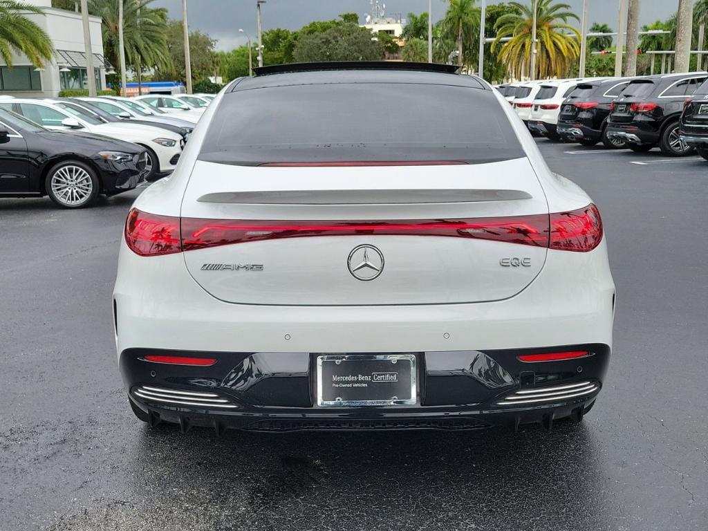 used 2023 Mercedes-Benz AMG EQE car, priced at $56,547