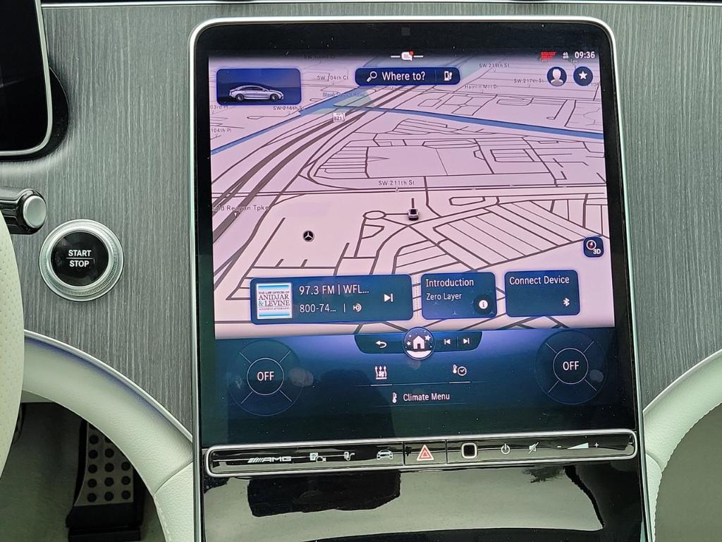 used 2023 Mercedes-Benz AMG EQE car, priced at $56,547