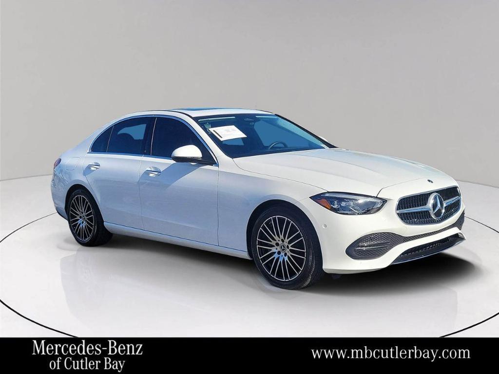 used 2023 Mercedes-Benz C-Class car, priced at $36,865