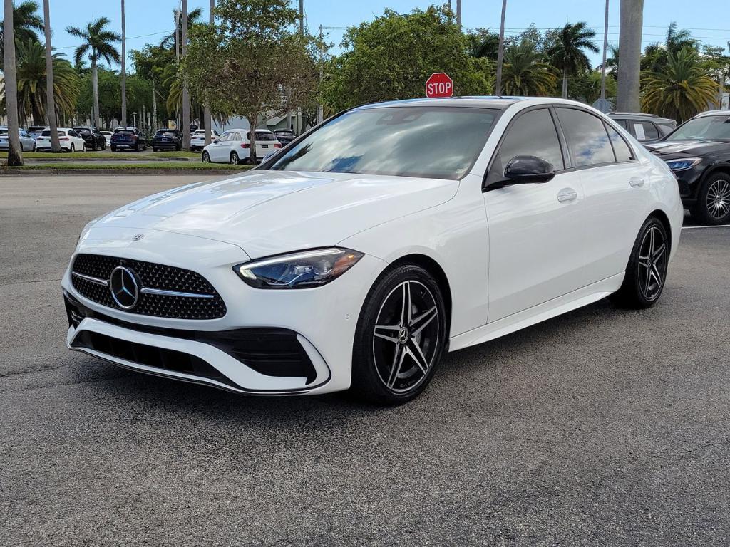 used 2023 Mercedes-Benz C-Class car, priced at $33,468