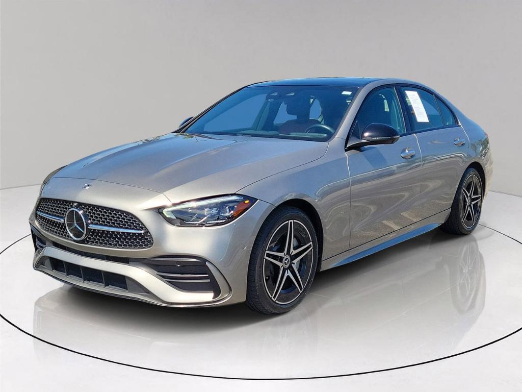 used 2023 Mercedes-Benz C-Class car, priced at $35,203