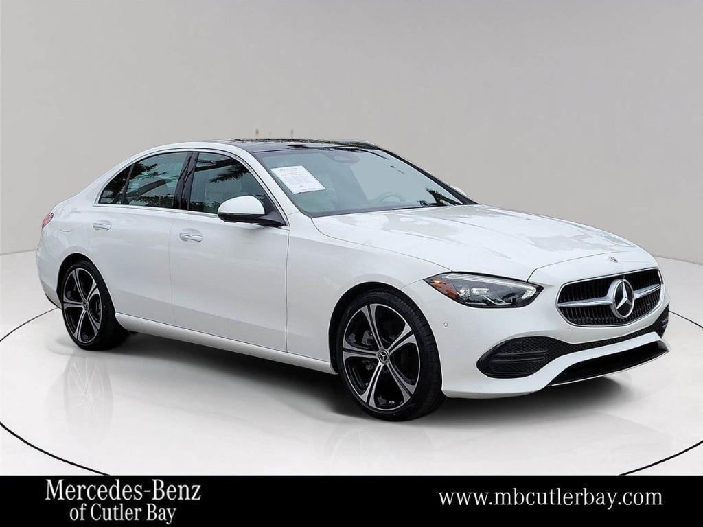 used 2023 Mercedes-Benz C-Class car, priced at $36,764