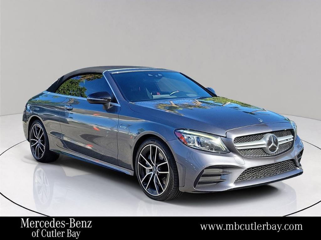 used 2020 Mercedes-Benz AMG C 43 car, priced at $34,990