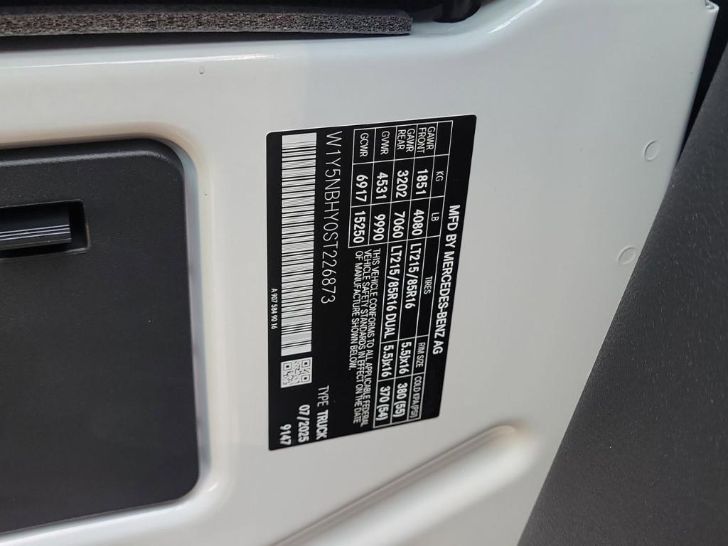 new 2025 Mercedes-Benz Sprinter 3500 car, priced at $67,171