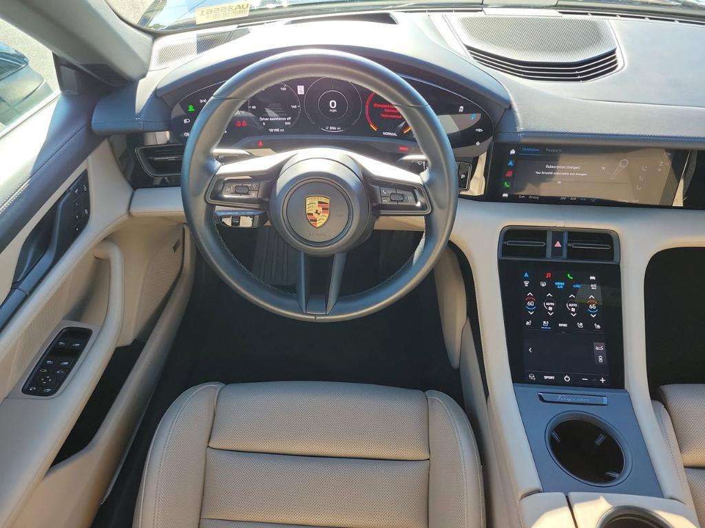 used 2023 Porsche Taycan car, priced at $75,911