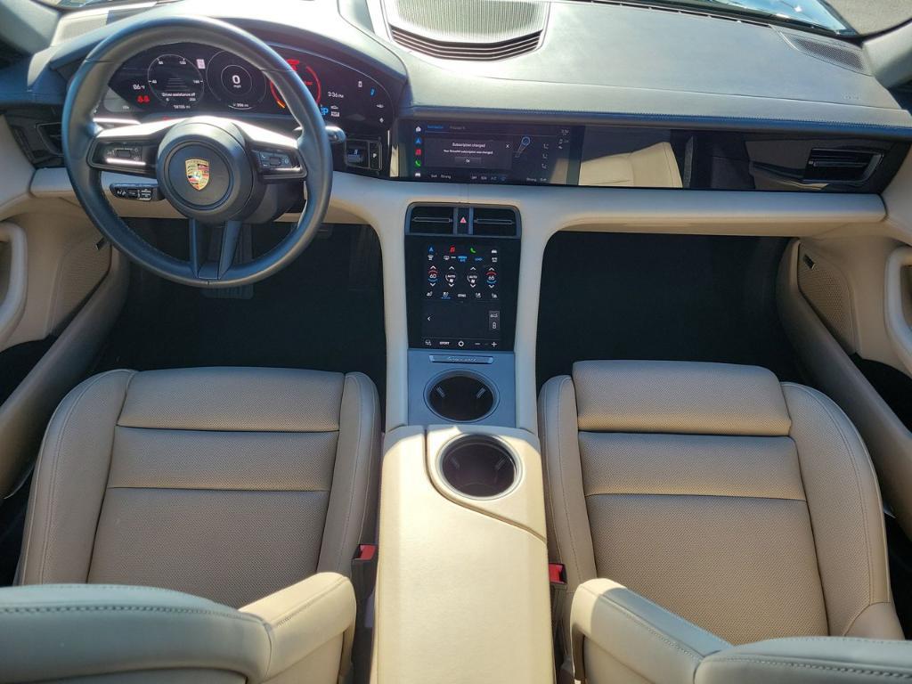 used 2023 Porsche Taycan car, priced at $75,911
