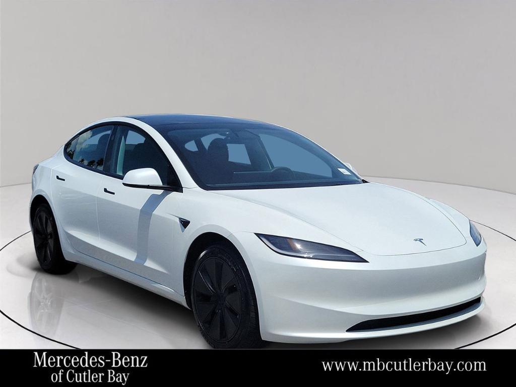 used 2024 Tesla Model 3 car, priced at $35,671
